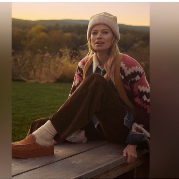 Anthropologie Chevron Knit Duster. Worn 1x. Like new - Picture 4 of 11